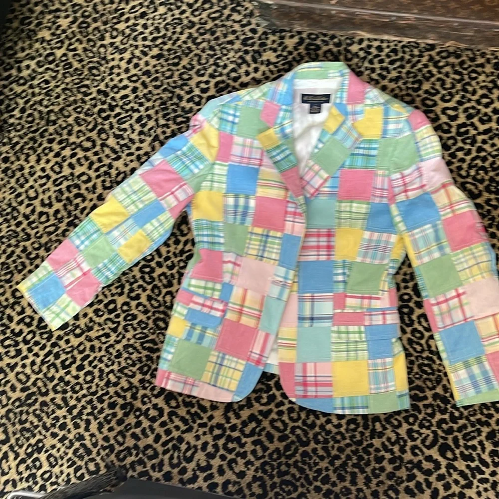 Brooks Brothers est. 1818. Classic patchwork design. Size 4 - Picture 13 of 14